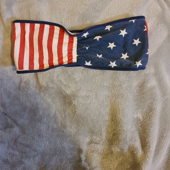 5 for 25$ Garage tube top USA print - Picture 1 of 3